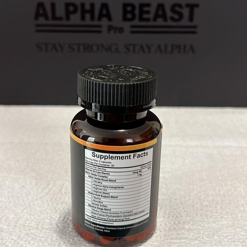 Alpha Beast Nitric Oxide
