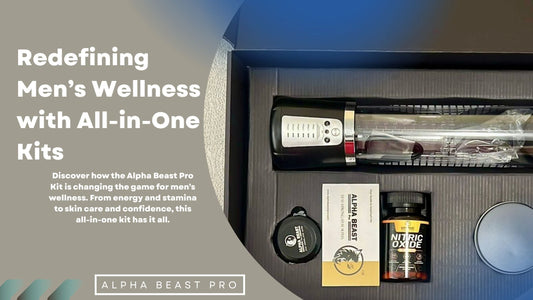 Alpha Beast Pro: Redefining Men’s Wellness with All-in-One Kits