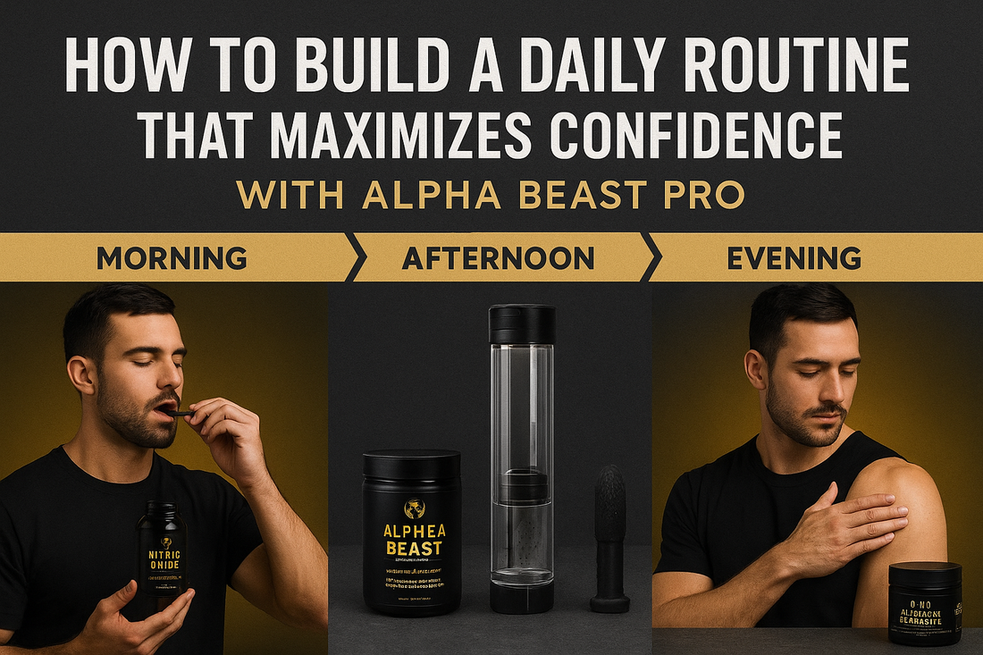 How to Build a Daily Routine That Maximizes Confidence with Alpha Beast Pro