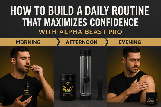 How to Build a Daily Routine That Maximizes Confidence with Alpha Beast Pro