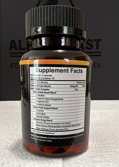 Alpha Beast Nitric Oxide