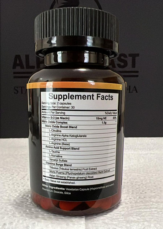 Alpha Beast Nitric Oxide